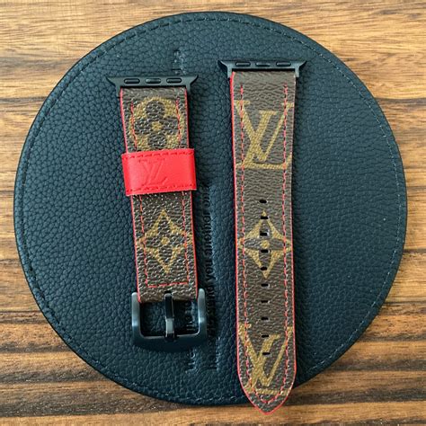 louis vuitton wristband for apple watch|authentic lv apple watch band.